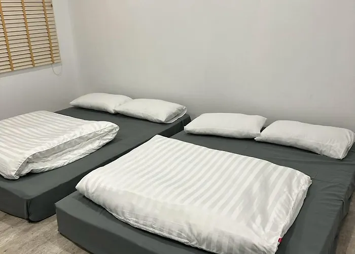 9 Mins To Bts 2 Beds Private And Shower אכסניה